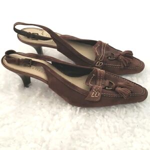 Cole Haan Brown Suede Shoes